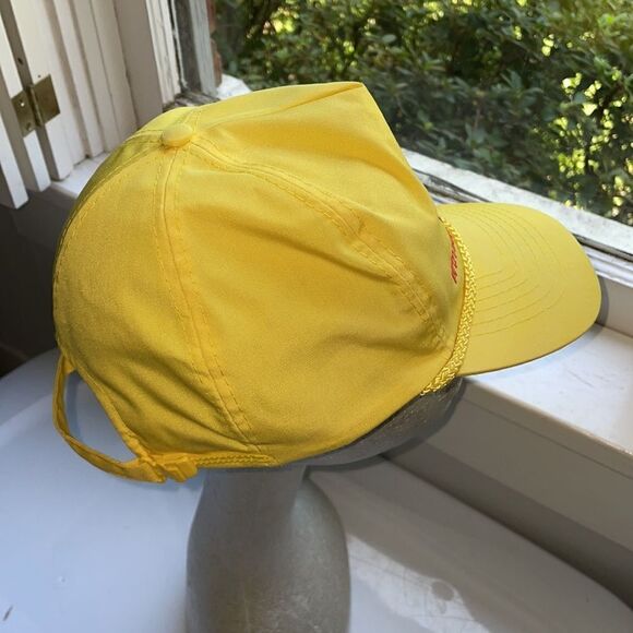 Vtg 1994 Winter National ‘55 ‘56 ‘57 Classic Chevy International yellow cap - Picture 3 of 9